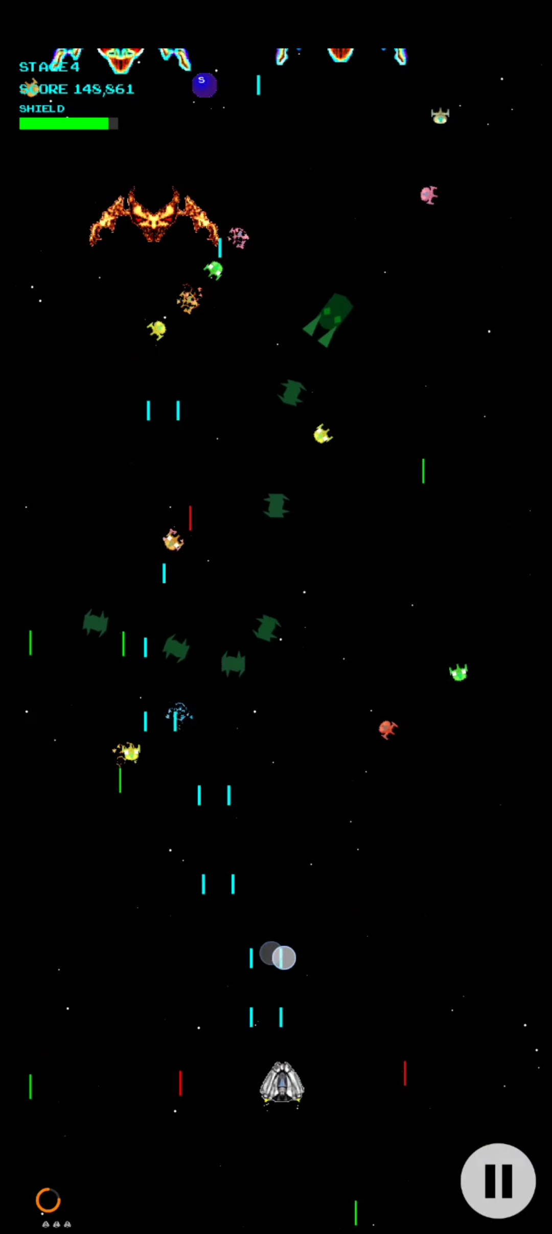 Invasion 3000 boss battle screenshot