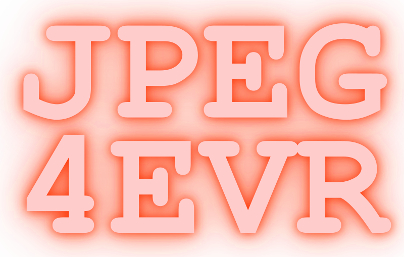 JPEG Forever